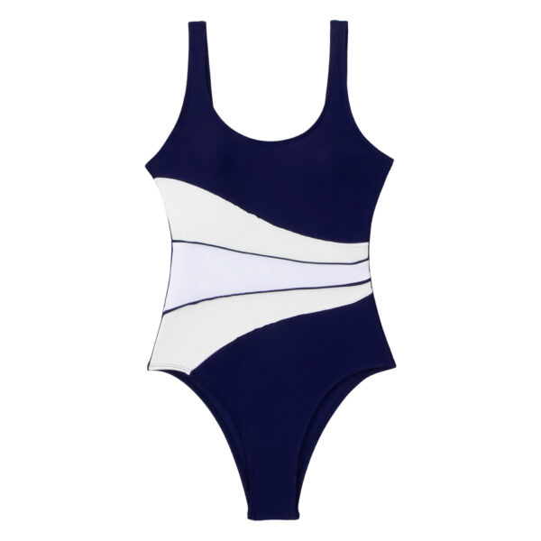 New women's patchwork one-piece swimming costume one-piece bikini swimming costume - Image 8